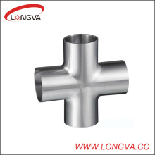 Croix de soudure sanitaire d&#39;acier inoxydable de 304 / 316L